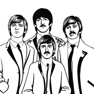 Page De Coloriage Des Beatles 126701-60363