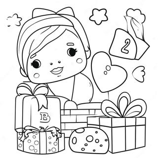 Page De Coloriage Abc De Blocs De Fete Prenatale Fantaisiste 126757-60419
