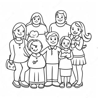 Page De Coloriage Jaime Ma Famille 126779-60422