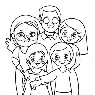 Page De Coloriage Jaime Ma Famille 126779-60423