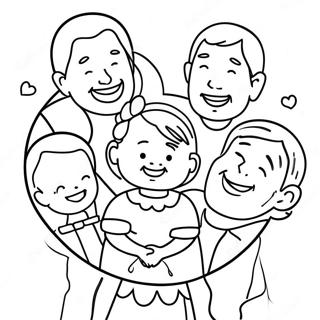 Page De Coloriage Jaime Ma Famille 126779-60424