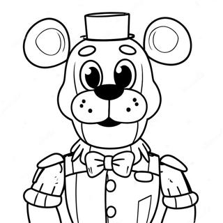 Page De Coloriage Marionnette Fnaf 126805-60443