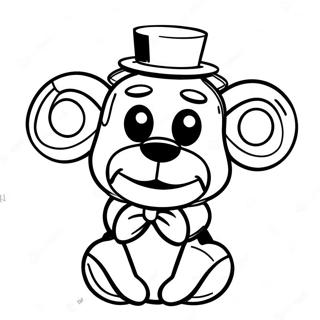 Page De Coloriage Marionnette Fnaf 126805-60444