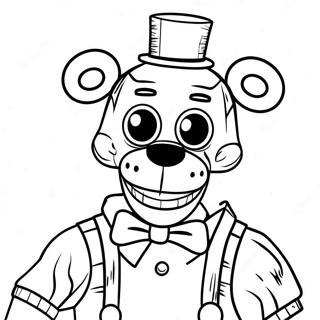 Page De Coloriage Marionnette Fnaf Effrayante 126806-60445