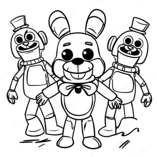 Page De Coloriage Marionnette Fnaf Effrayante 126806-60446