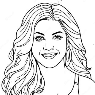 Page De Coloriage Shakira 127011-60601