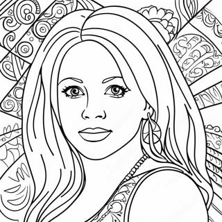 Page De Coloriage Shakira 127011-60604