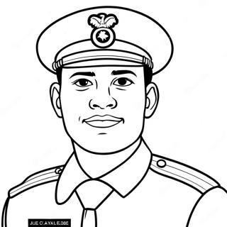 Membre De Service Heroique Page De Coloriage 127400-60914