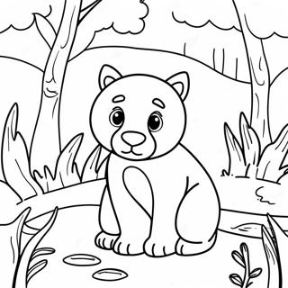 Page De Coloriage Habitat Animal 127731-61292