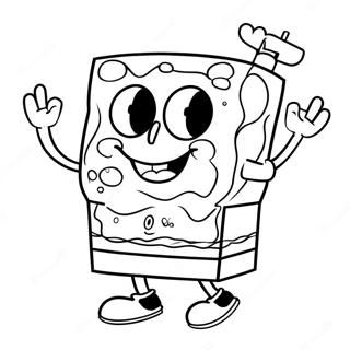 Spongebob Et Ses Amis Pages À Colorier