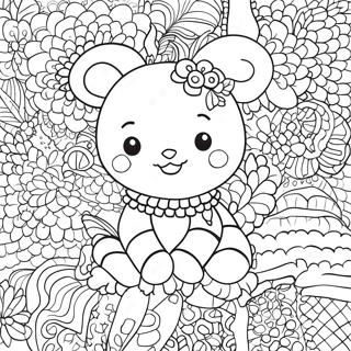 Page De Coloriage De Motifs De Crochet Mignons 128068-61554