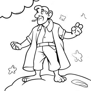 Page De Coloriage De Bfg Geant Dans Le Ciel 128146-61613