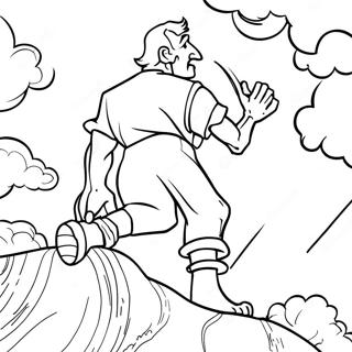 Page De Coloriage De Bfg Geant Dans Le Ciel 128146-61614