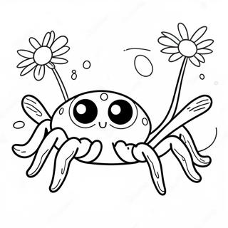 Page De Coloriage De Lucas Laraignee Heureux 128352-61781