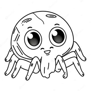 Page De Coloriage De Lucas Laraignee Heureux 128352-61782