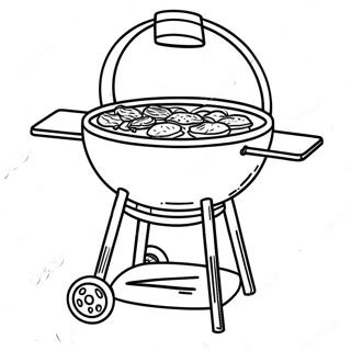 Page De Coloriage De Barbecue 128478-61870