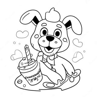 Page De Coloriage De Chica Fnaf Avec Cupcake 128636-61993