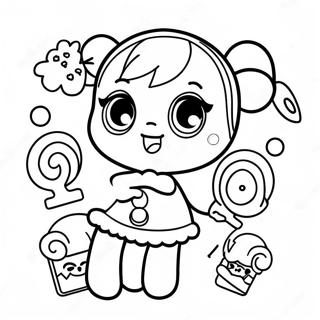 Page De Coloriage De Lol Omg Candylicious 128687-62030