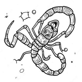 Page De Coloriage De La Constellation Du Scorpion 128765-62094