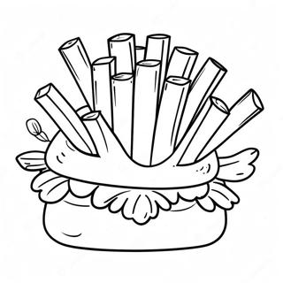 Page De Coloriage Frites 129122-62370