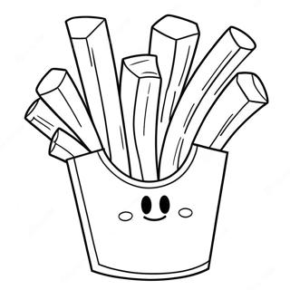 Page De Coloriage Frites 129122-62372