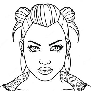 Page De Coloriage Punk Goth 129327-62532