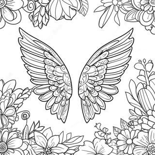 Page De Coloriage Des Ailes 129402-62591