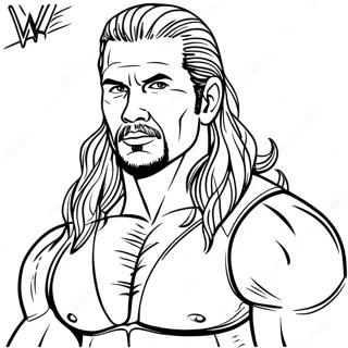 Page De Coloriage De La Wwe 129427-62610