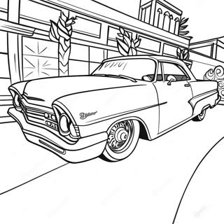 Page De Coloriage De Chicano Lowrider 129839-62931