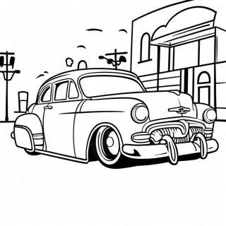 Page De Coloriage De Chicano Lowrider 129839-62932