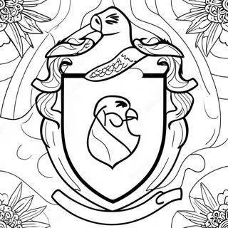 Page De Coloriage De Lembleme De Ravenclaw 130070-63110