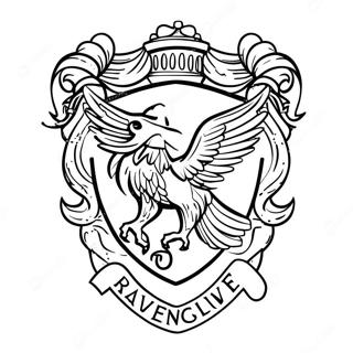 Page De Coloriage De Lembleme De Ravenclaw 130070-63111