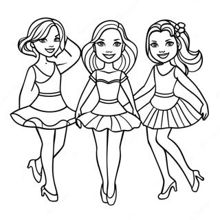 Page A Colorier Des Mamans Danseuses 130095-63130