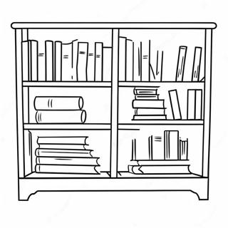 Etagere Coloree Page De Coloriage 130481-63434