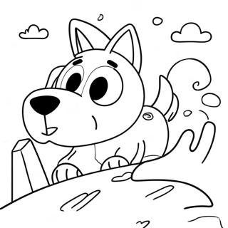 Page De Coloriage Daventure Passionnante Go Dog Go 130842-63714