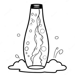 Page De Coloriage De La Lampe A Lave Tourbillonnante 130871 63747