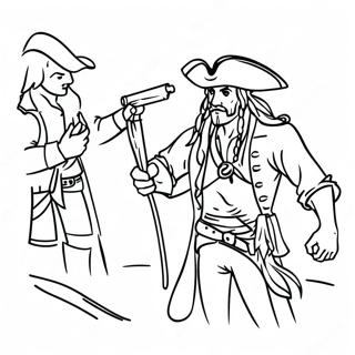 Pirates Des Caraïbes Pages À Colorier