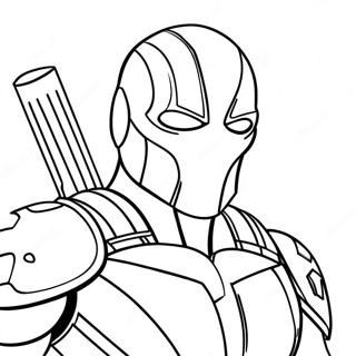 Deathstroke Pages À Colorier