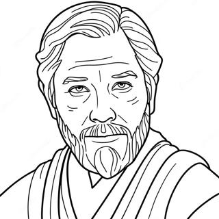 Obi Wan Kenobi Pages À Colorier