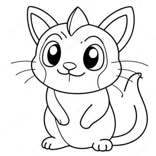 Pokemon Meowth Pages À Colorier