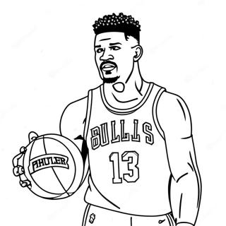 Jimmy Butler Pages À Colorier