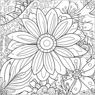 Page De Coloriage De Fleur Difficile 131408-64146