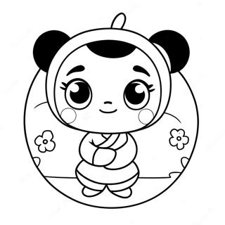 Pucca Pages À Colorier