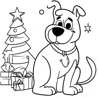 Page De Coloriage De Noel De Scooby Doo 131511-64227