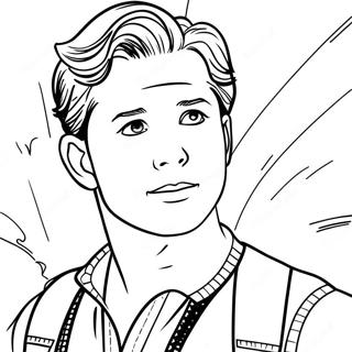 Page De Coloriage Tom Holland 132077-64667