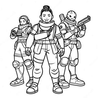 Page De Coloriage De Lequipe Apex Legends 132157 64742