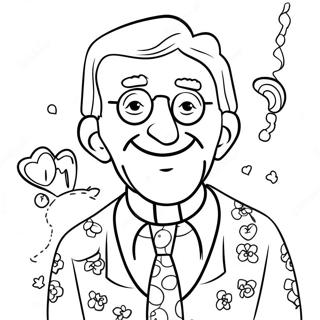 Page De Coloriage Drole Joyeuse Fete Des Peres Papi 132308-64851