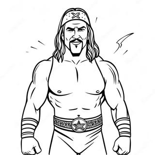 Page De Coloriage Wwe 132487-64986