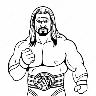 Page De Coloriage Wwe 132487-64987