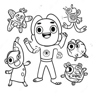 Page De Coloriage Gonoodle 132564-65047